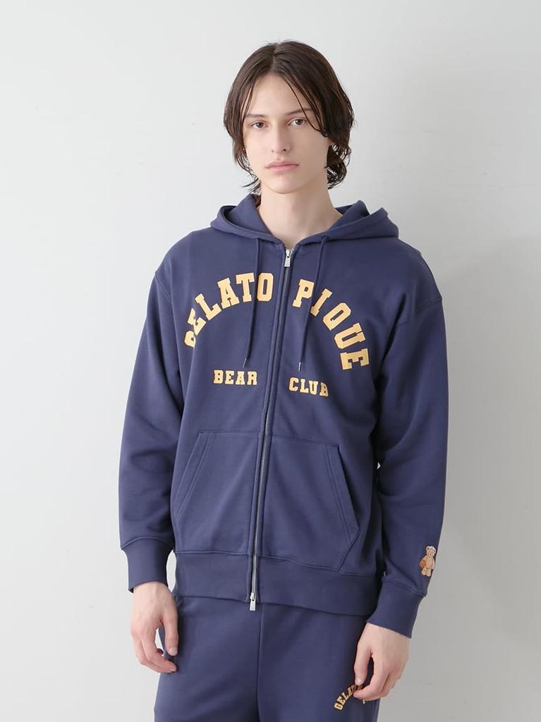 HOMME Sweat à capuche polaire Sporty Bear PMCT254981NVYL