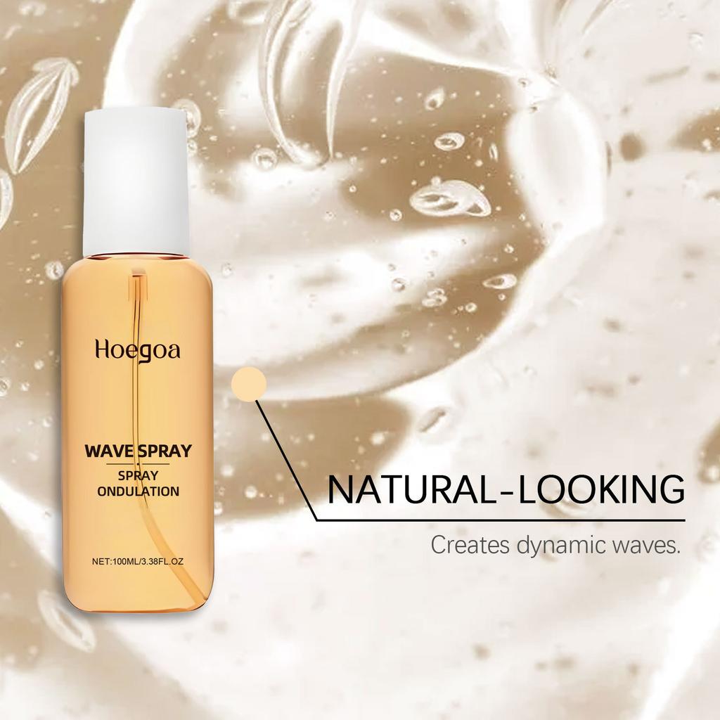 100ml Curl Defining Spray - Daily Styling Texture Mist for Natural Hold and Voluminous Curls | Effortless Hairstyling, Travel-Friendly