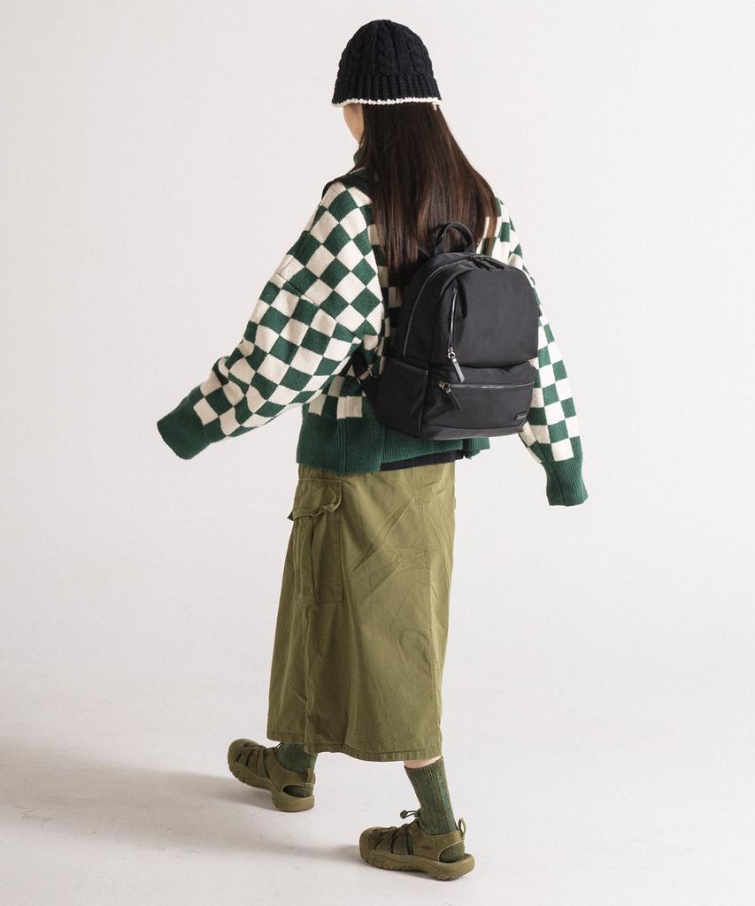 Lemine Nylon One-Day Backpack (Black)