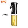 200/300/500mlOil Spray Plastic Household Kitchen Oil Spray Bottle Or Oil Brush Nebulizing Mist Filling Cooking Dual Use BBQ