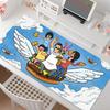 Cartoon cute B-Bobs Burgers Mouse Pad Square Office Gaming Desk Mat Waterproof Non-Slip Rubber Decorative