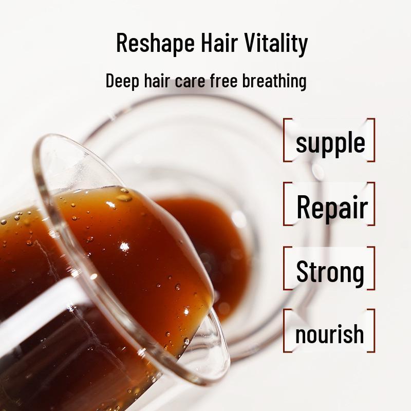 Private Label Aromatherapy Black Seed Oil Shampoo for Hair Growth and Nourishment