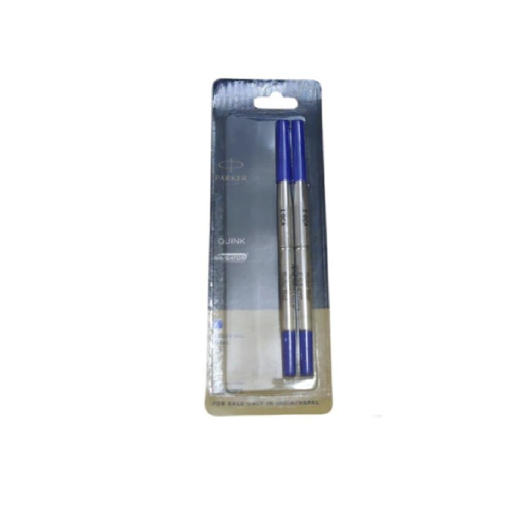 @ Parker Rollerball Refill Medium Nib Blue 20Gm Pack of 2 Zr-8059-60%Off