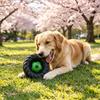 Football Tire Dog Chew Toy Built-in Squeaker Tennis Tire Interactive Puppy Toy Bite Resistant Pet Teething Boredom Toy