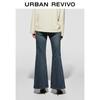 UR 2025 Winter Washed Flared Jeans