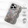 Popular retro wind color window flower mobile phone case iPhone16 anti-drop two-in-one film case Apple 17pm