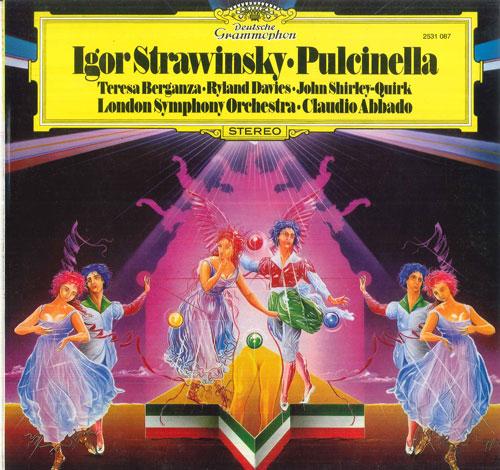 LP Record CLAUDIO ABBADO, LONDON SYMPHONY ORC - Stravwinsky Pulcinella 2531087 DEUTSCHE GRAMMO Venezuela Classical Used