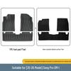 Waterproof TPE Floor & Trunk Mats for 2022-2026 BYD Song PRO