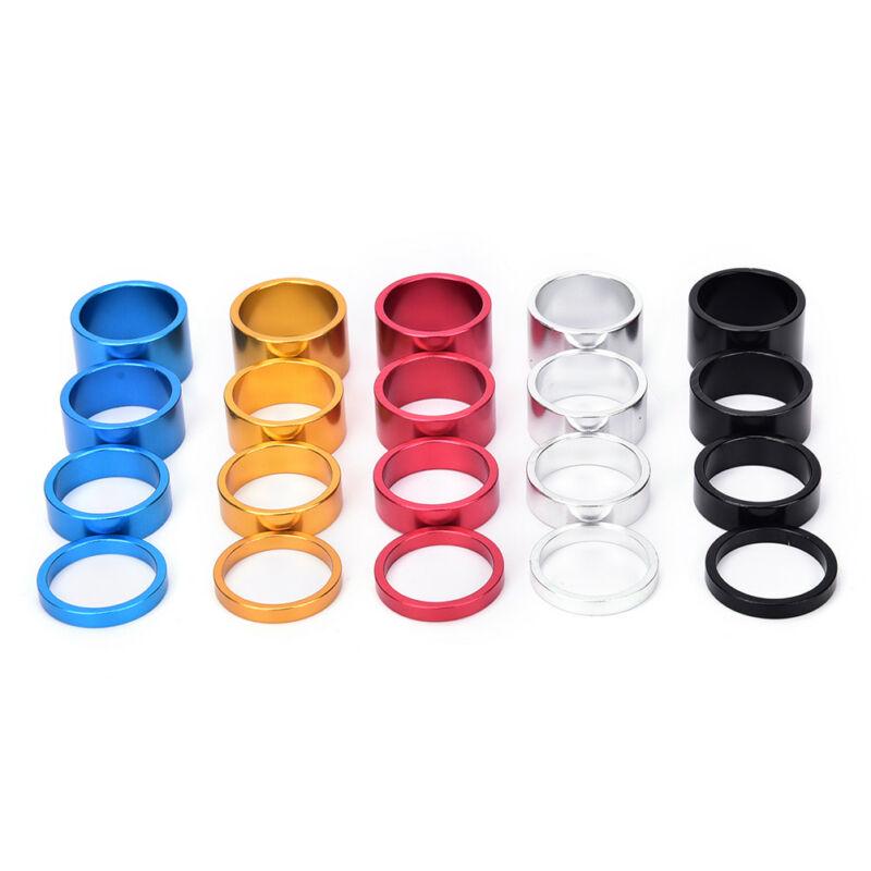 4pcs Aluminum Alloy Bicycle Headset Washer Cycling MTB Bike Fork Stem Spacers