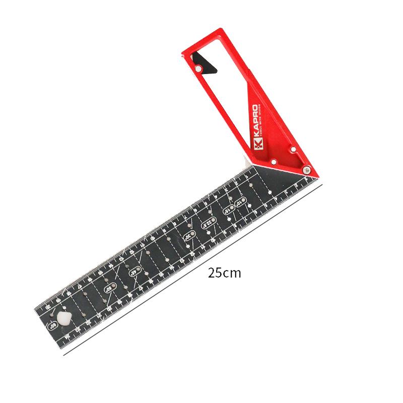 

1Pc Multi Angle Measuring Ruler High Precision Hole Ruler for Woodworking, Professional Measuring Tool Right Angle Ruler 1pcs