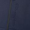 Champion Stretch 3LS Light Hooded Lightweight with Embossed Script Logo Men's Techweave® Sweatshirt, Navy, C3-BG101,