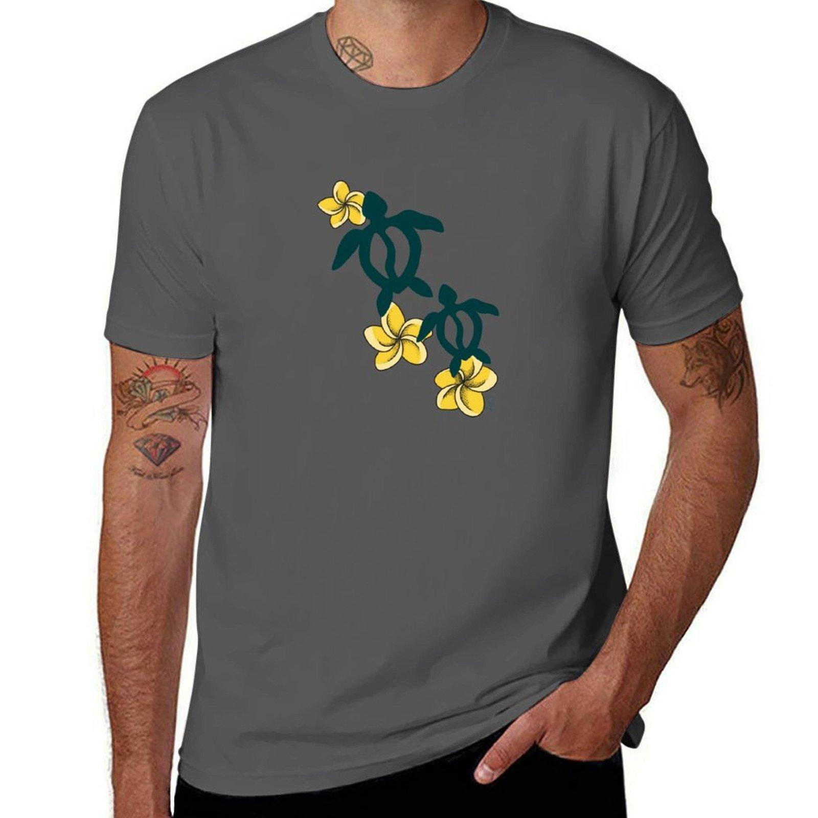 

Honu (color) T-Shirt t shirts for man graphic funny anime t shirts oversize T-Shirt 4XL
