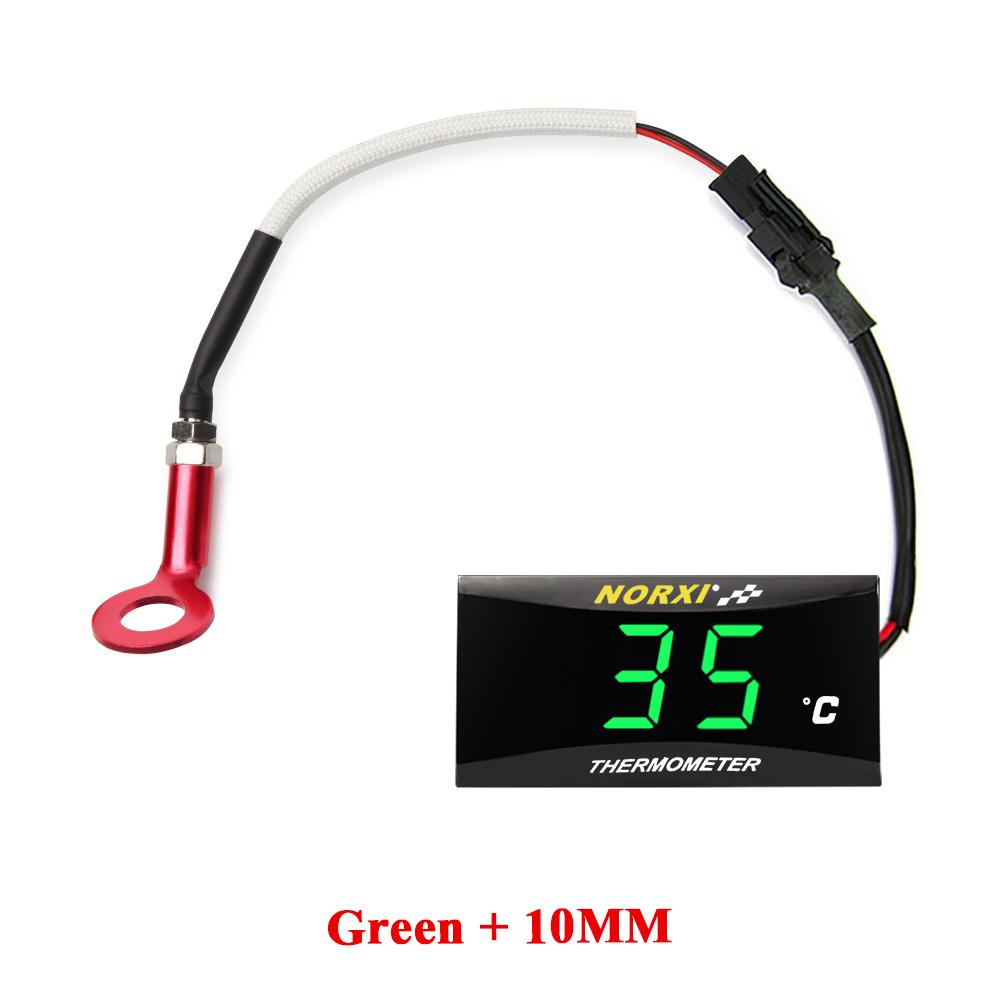 motorcycle cylinder head temperature sensor norxi mini square digital instrument humidity for nmax125 motorcycle