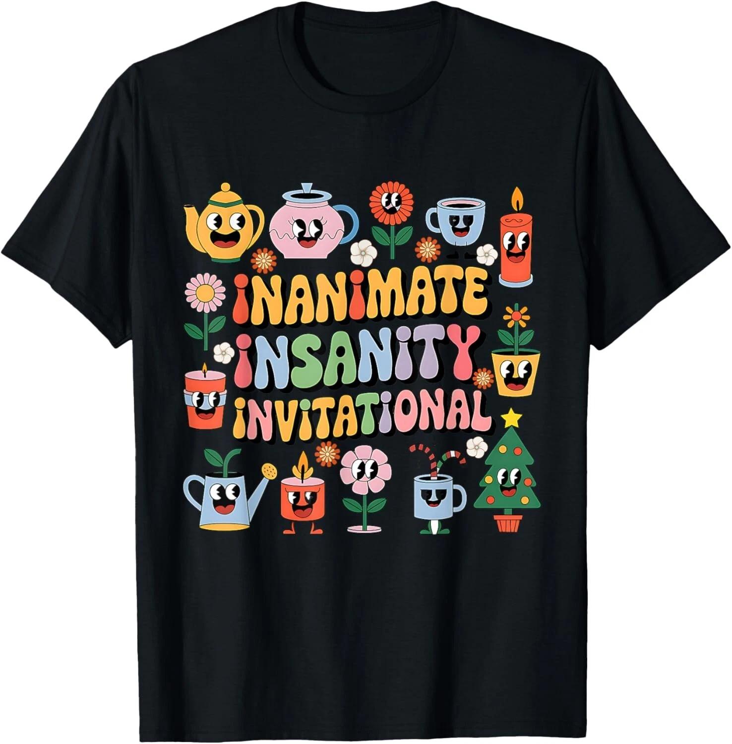 Groovy Creator Ink Inanimate Insanity Black And White Women T- Shirt S