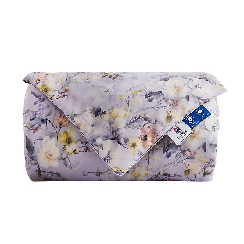 FUANNA 100% Tussah Silk Antibacterial Quilt
