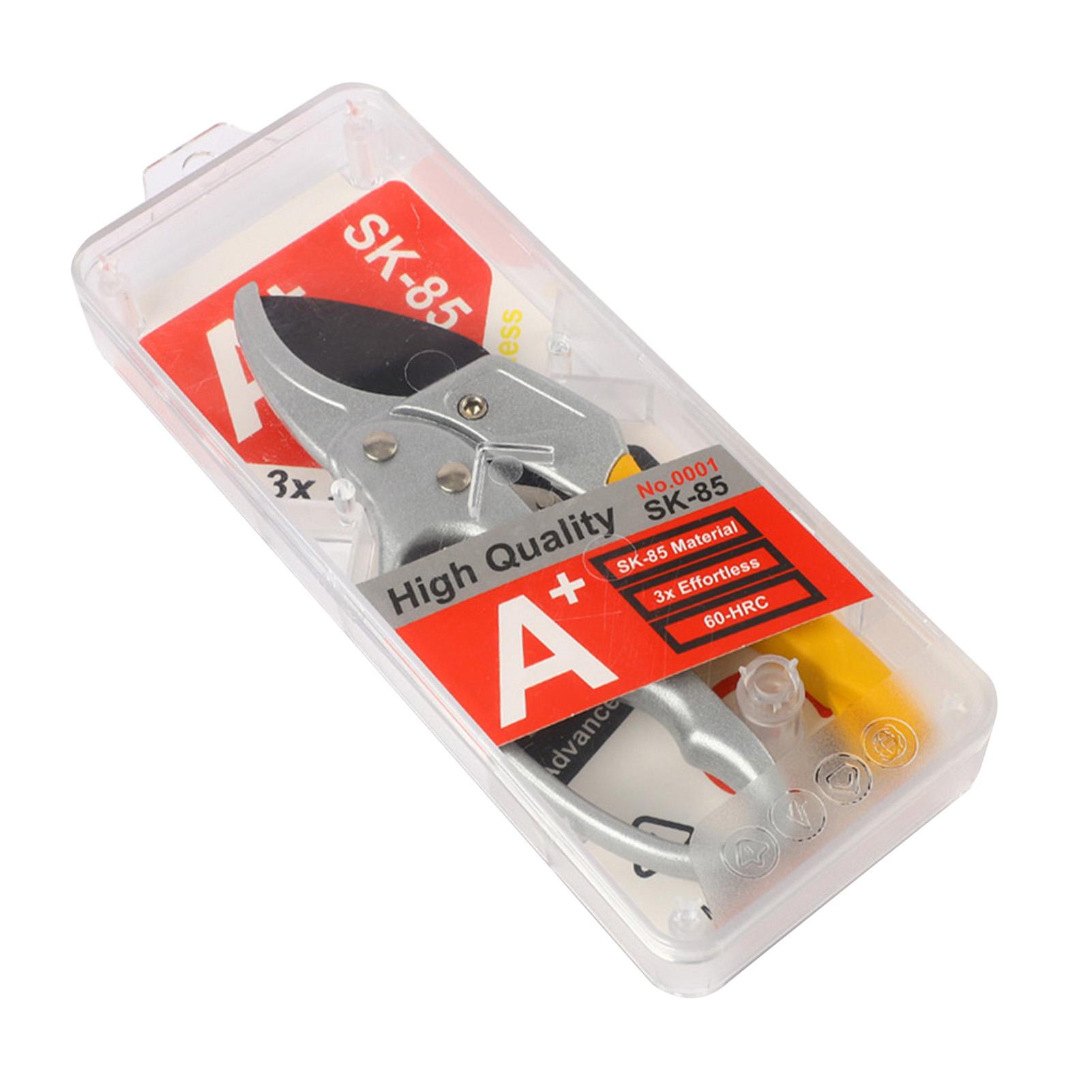 Pruning Shrs Ergonomic Straight Handle Segmented Garden Pruner Aluminum Alloy Fruit Tree Branch Cutter