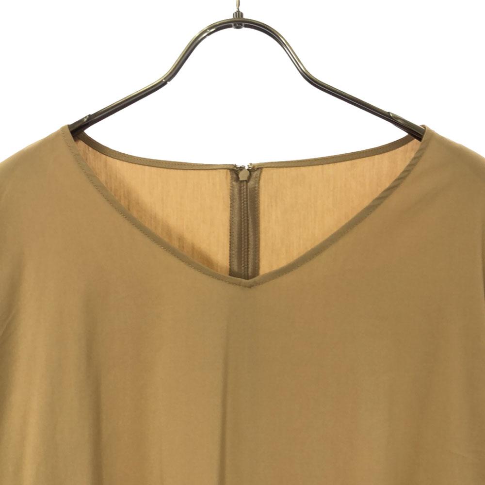 ELENDEEK Langarm Gerissenes Einteiler 2 Kamel Reißverschluss hinten Damen Gebraucht