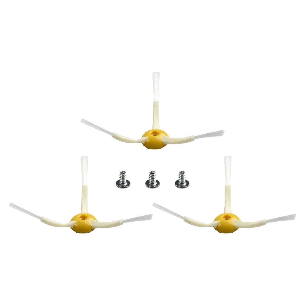 3-piece Set Side Brushes To All For  for Roomba 500/600Series And Screws