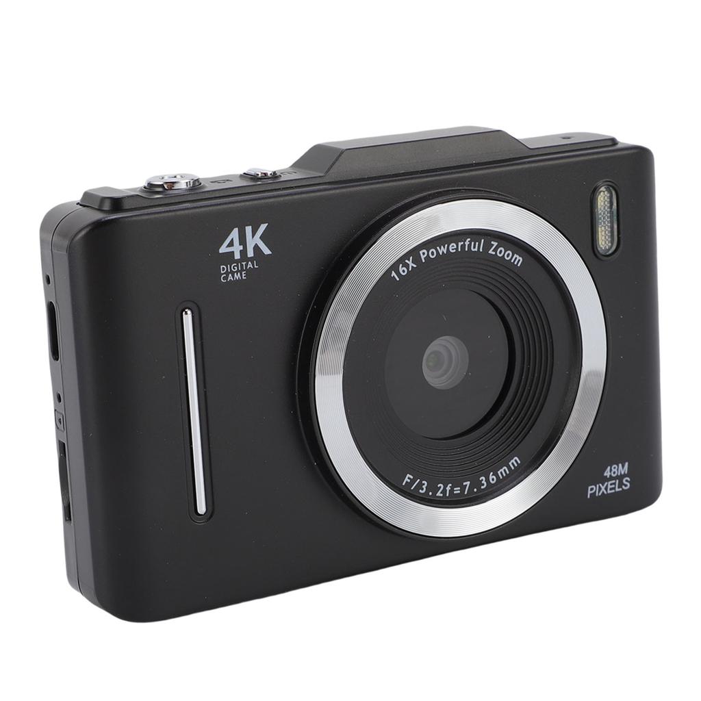 4K Digital Camera for Photography Autofocus 48MP HD Camera with Anti Shake 16X Digital Zoom 2.8 Inch Screen