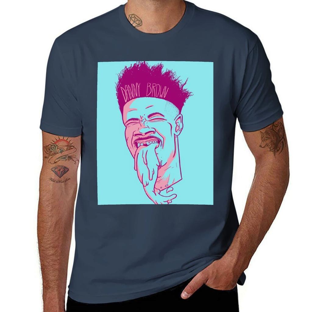 Danny Brown T-Shirt Mann T-Shirt Baumwoll T-Shirt Mann T-Shirt
