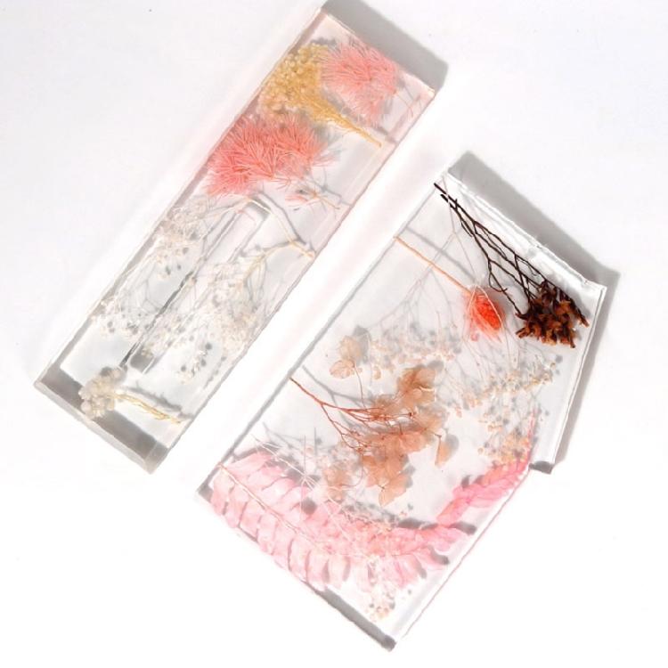 Photo Frame Resin Mold Trapezoid Silicone Epoxy Mold for Casting,Crystal Picture Frame Mold for DIY Crafts,Table Decor