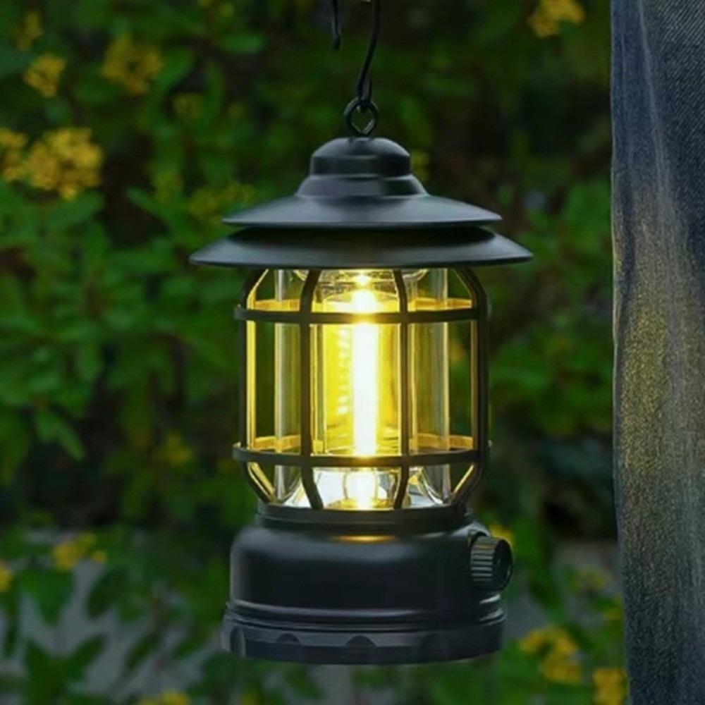 Battery Powered Solar Camping Light Waterproof Solar Emergency Lamp Solar LED Tent Light Hiking