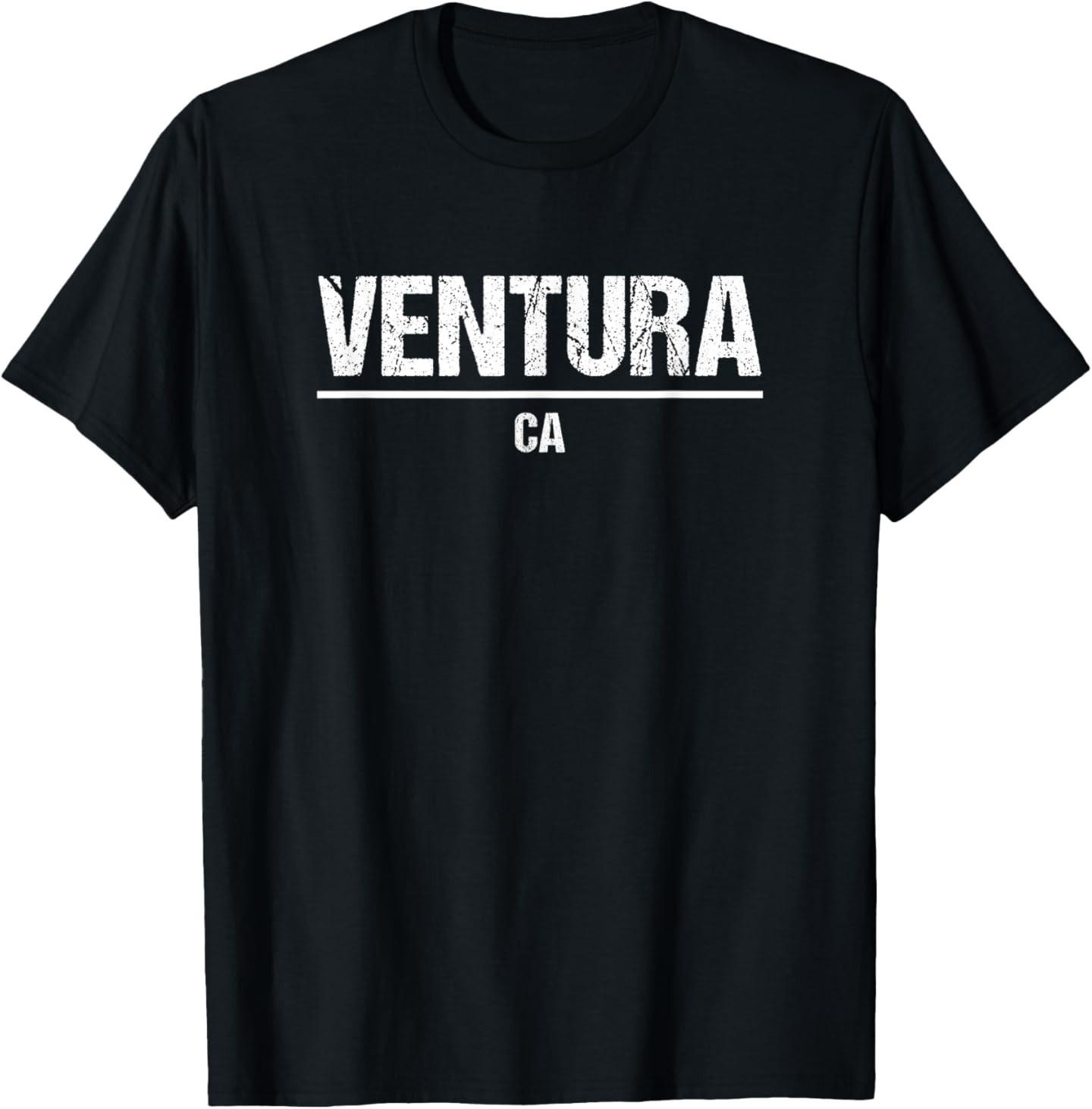 Ventura CA USA Proud American California T-Shirt S