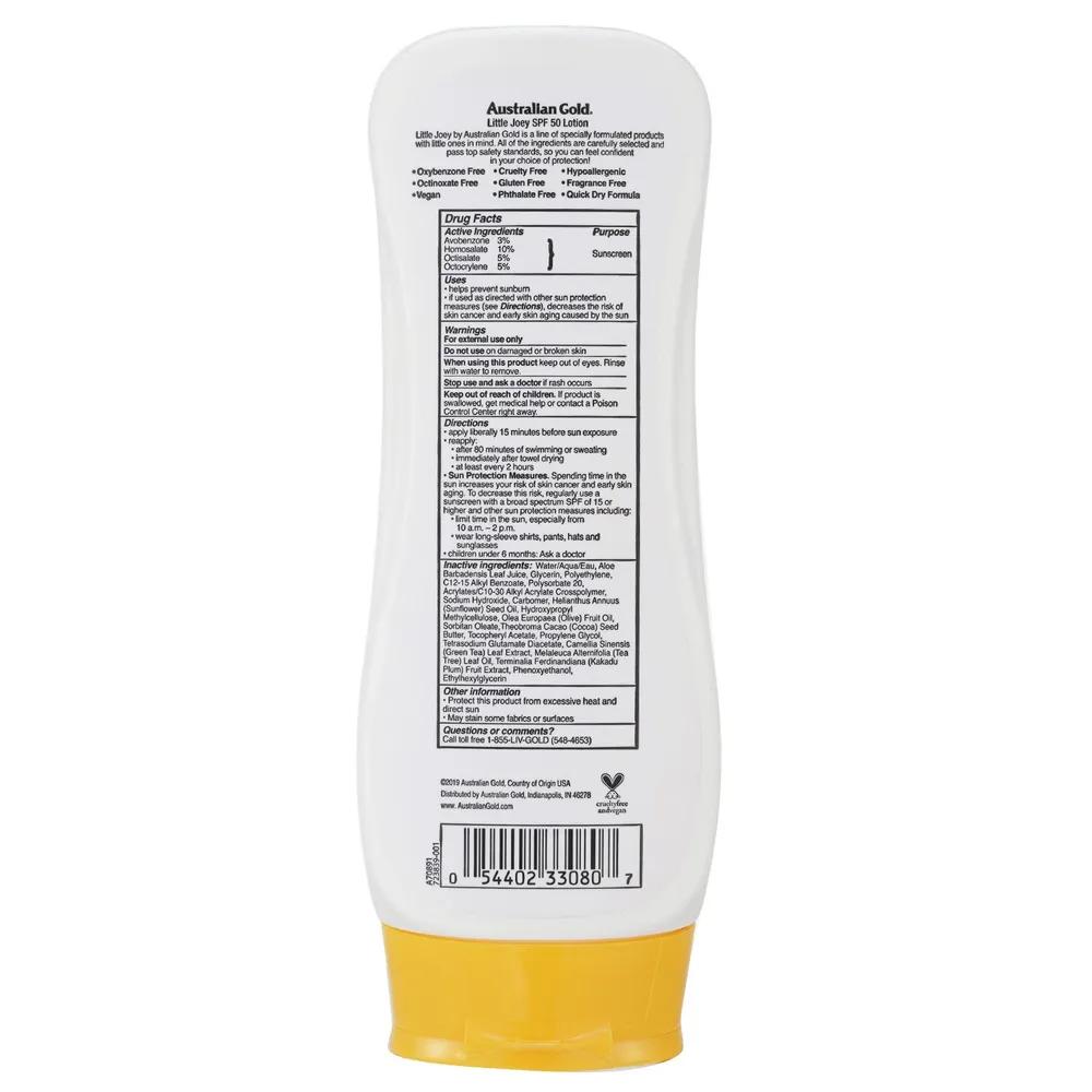 Little Joy Lotion Sunscreen 237ml/8oz