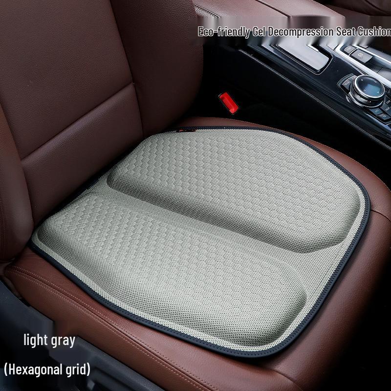 Gel Honeycomb Cooling Seat Cushion: Four Seasons Silicone Comfort Mat for Office or Car