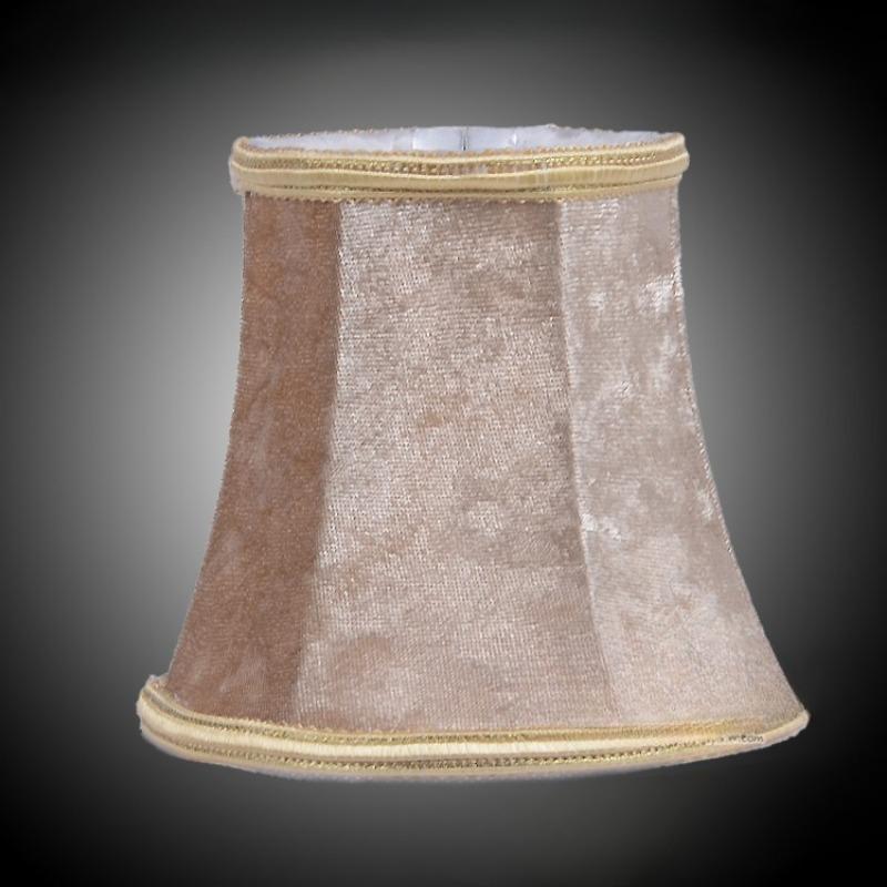 Vintage Small Lampshade Flannel Velvet Fabric Retro Chandelier Mini Lamp Shade Bedroom Lamp Chandelier Lampshades