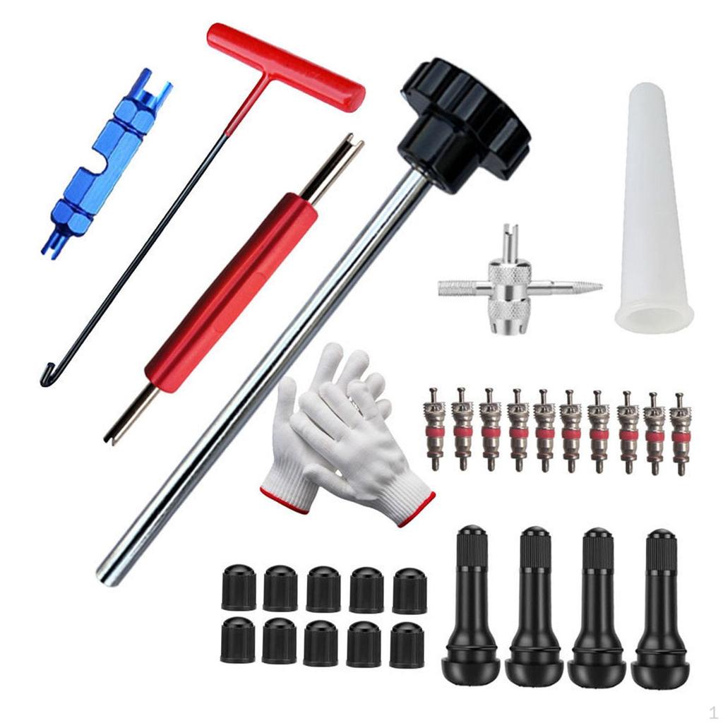 Souprava nástrojů pro rychlou výměnu ventilků pneumatik Rychlá výměna Vysoce výkonné příslušenství