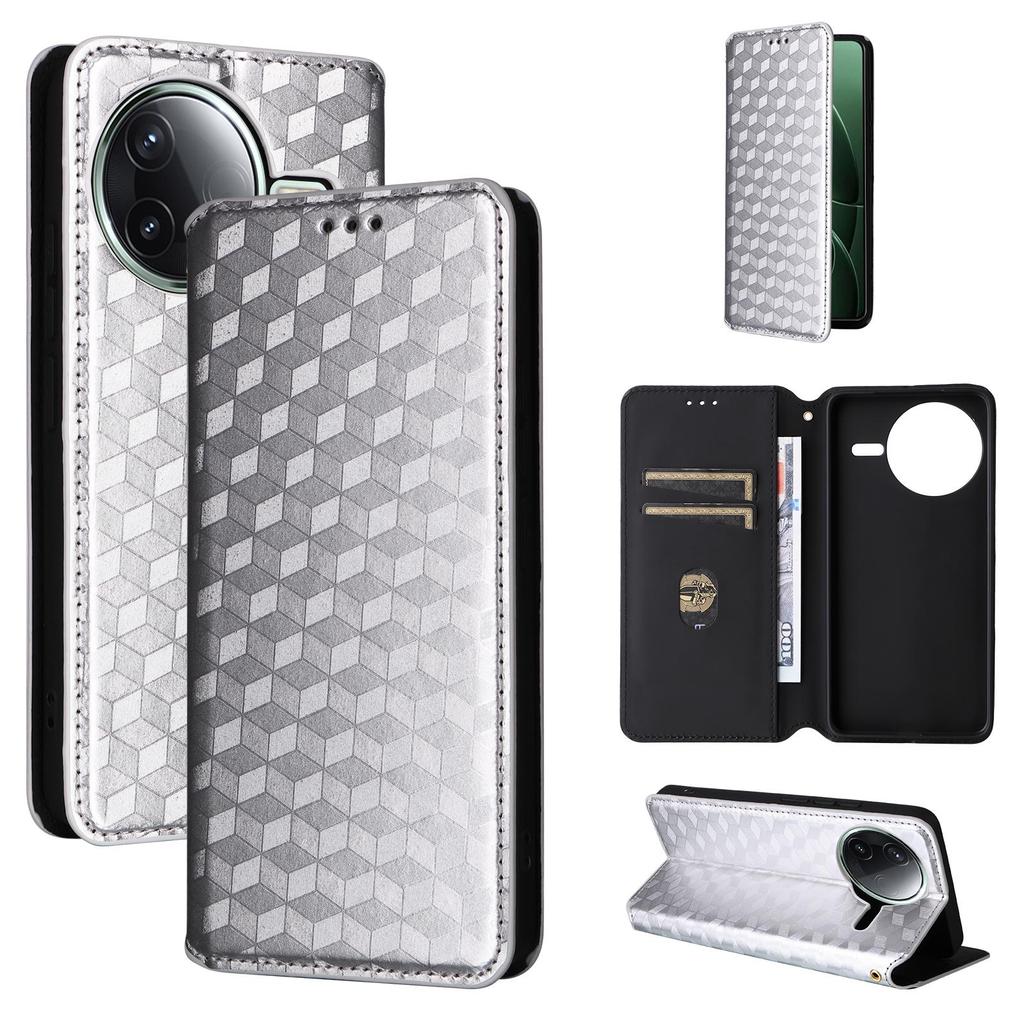 Flip Cover for Xiaomi Poco F7 Ultra PU Leather Full-Body Protection [RFID Blocking] Phone Case