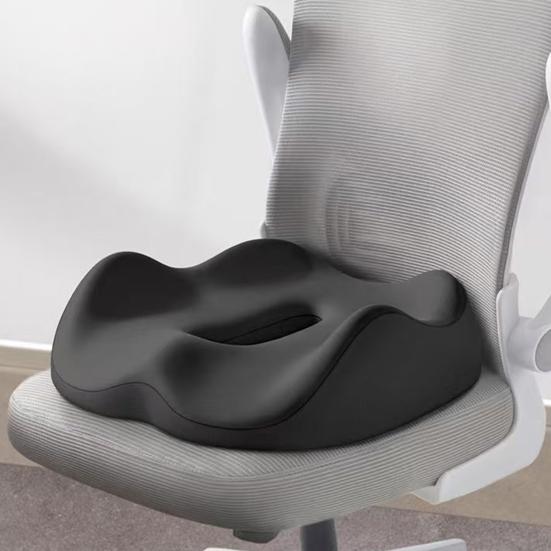 Memory Foam Seat Cushion Breathable Design Tailbone Pressure Relief Ergonomic Support Office Chair Seat Cushion