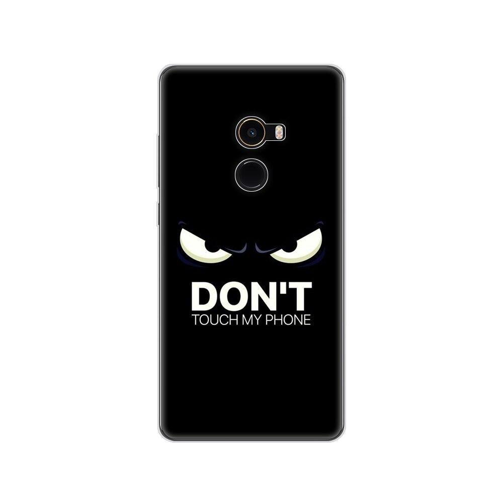 

мягкий чехол для xiaomi Mix 2 силиконовый чехол для xiaomi Mi Mix 2 Mix2 задняя крышка защитный принт прозрачный чехол xiaomi Mix 2