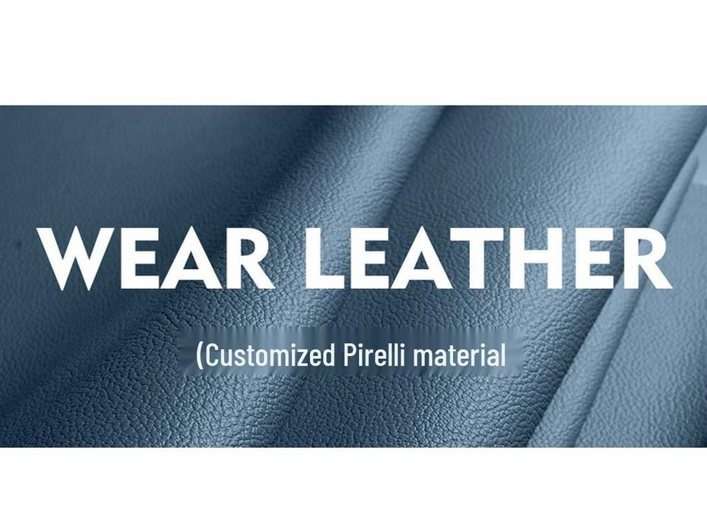 Universal Leather Car Seat Cover: Full Wrap, All-Season, Five-Seat Compatible