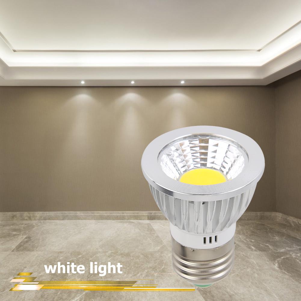 Lâmpada LED E27 AC85-265V LED COB Refletor 9W Iluminação para Decoração de Casa