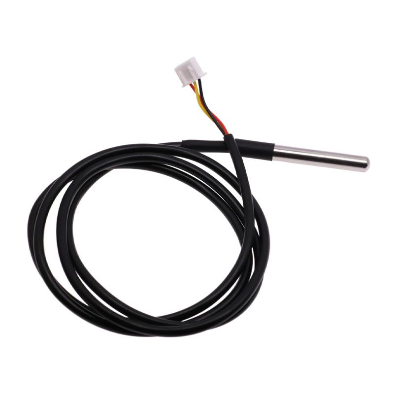 1M/2M/3M DS18B20 Stainless Steel Package Waterproof 1 Meter Temperature Probe Temperature Sensor 18b20 For Arduino Diy Kit