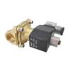 High Performance 3/4 inch Normally Open NO 110V-120V AC VAC Brass Solenoid Valve NPT