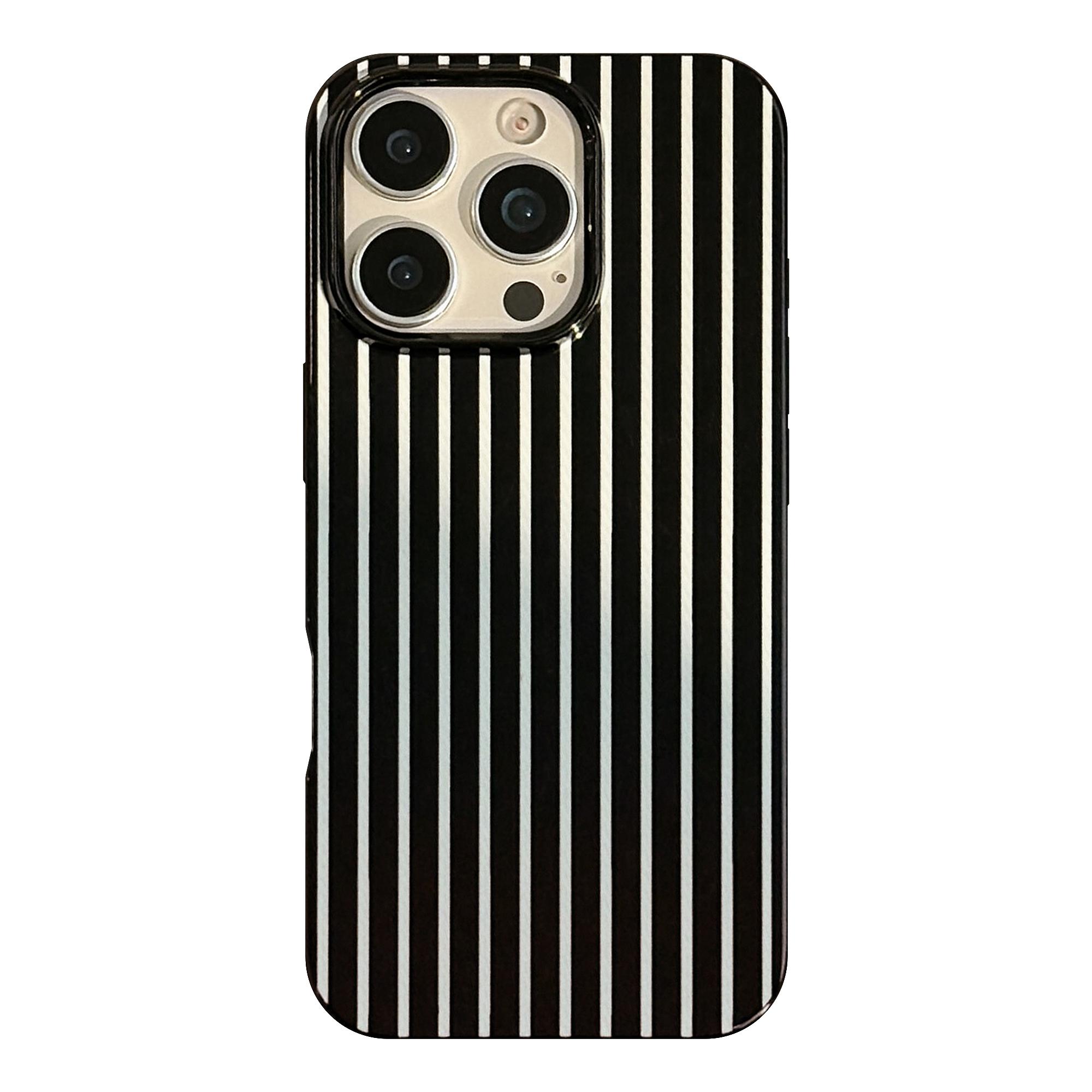 

Dark Abstract Line Wave Personalized Art Phone Case For IPhone 17 Air 16 15 14 13 12 11 Pro Max Mini 17 16 Plus Black Cover Case iPhone 15 Pro