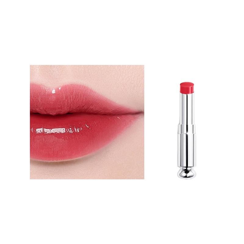 

DIOR new version of charming mirror lipstick lipstick refill mirror color glass lip moisturizing #344 Pink Milly красный