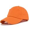 Baseball Cap Snapback Hat Pure baseball cap Water washing Hole Spring Autumn Cap Hip Hop Fitted Cap For Men Women