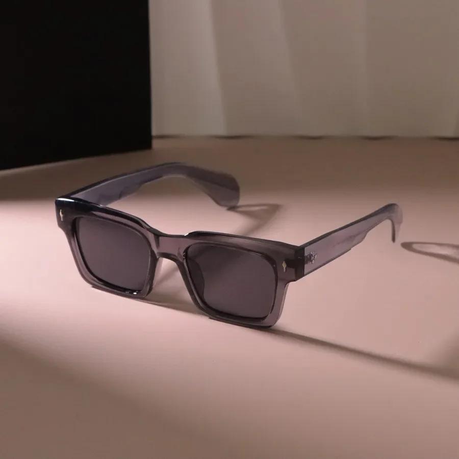 Luxuriöse Cat-Eye-Rahmen Sonnenbrille Damen Herren Quadratische Sonnenbrille Weiblich Lässig Bonbonfarben Spiegel Designer Marke Mode