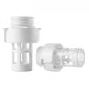Set of 2 Pool Drainage Adapter Drain Plug Connector Easy Installation Garden Hose Adapter ABS Material for 10184 Model