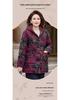 Women's Winter Hooded Fleece-Lined Cotton Jacket - Warm, Thick Coat for Middle-Aged and Elderly