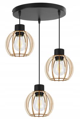 MODERN WOODEN LED CEILING HANGING LAMP