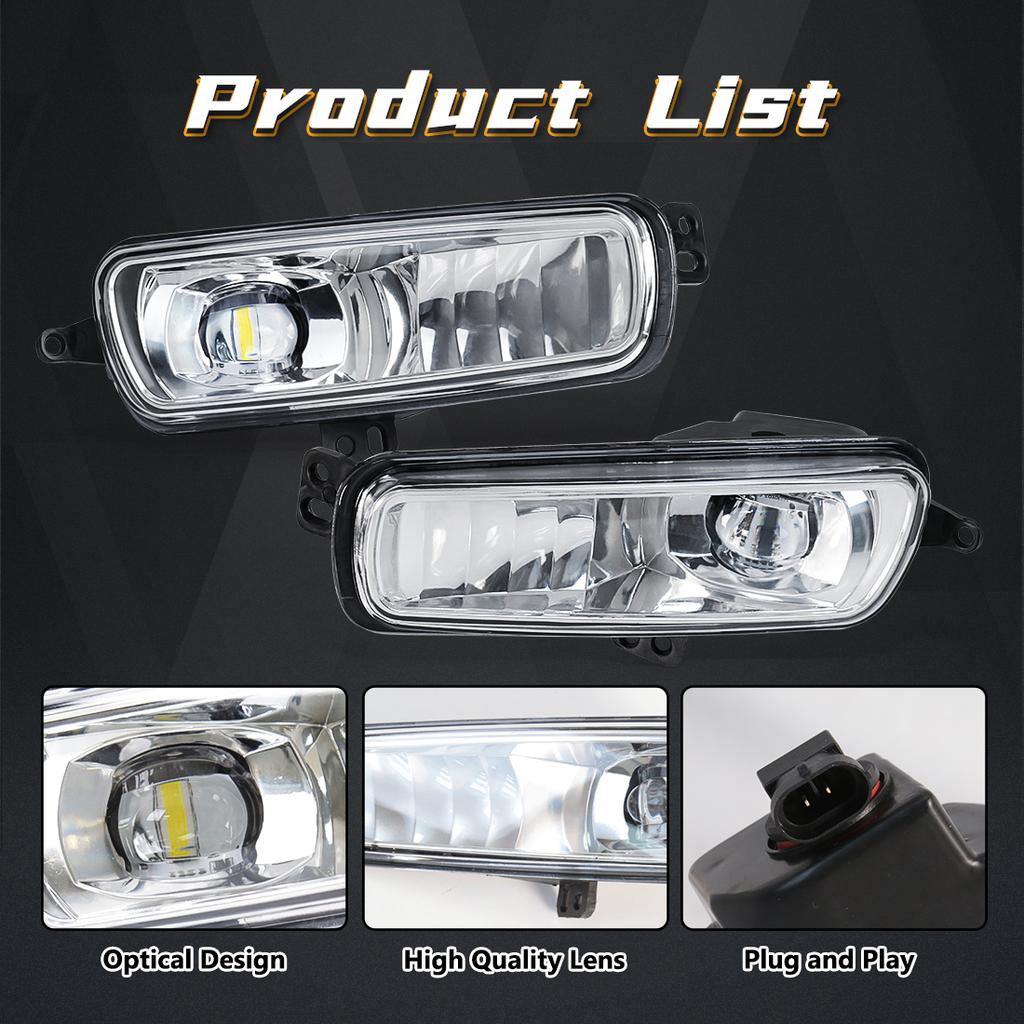 LED Mlhová světla pro Ford Focus 2015 2016 2017 2018 Světlo pro denní svícení DRL Přední Denní světlo pro jízdu Super Jasné Autopříslušenství