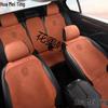 Universal Four-Season Breathable Suede Seat Cushion for New Energy Vehicles