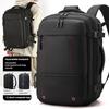 Vacuum Compression Mens Backpack Expandable Large Capacity Multi Functional Laptop Bag Short Trip Travel Hiking Pack