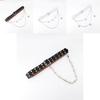 Breasted Fashion Double Design Women Waist Belt And Butterfly Metal Chain Decor