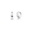 Silver One-Touch Earrings U0090